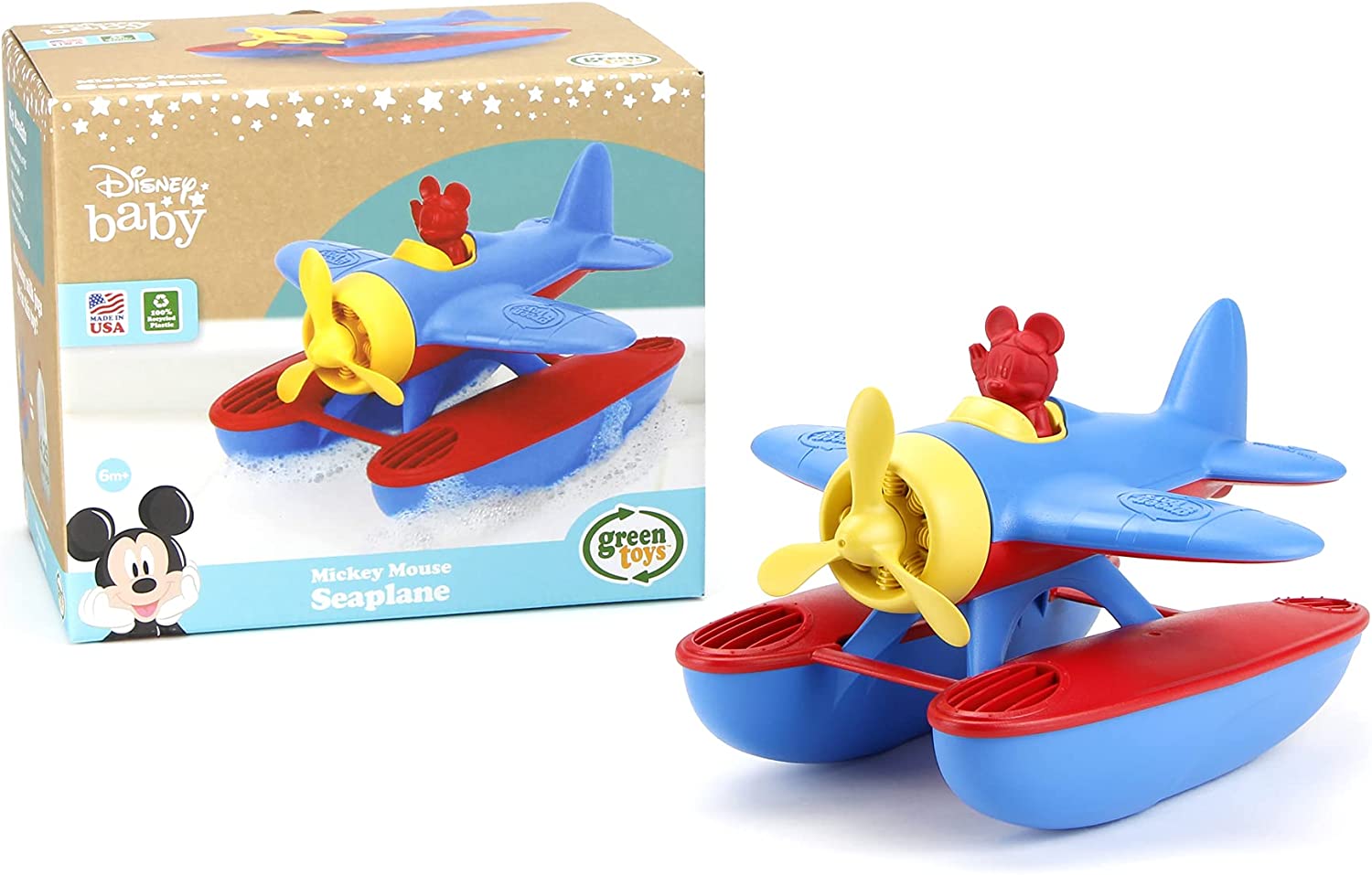 Đồ chơi tàu lặn thủy phi cơ chất liệu an toàn Green Toys Disney Baby