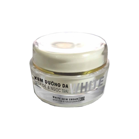 KEM DƯỠNG DA WHITE SỮA DÊ VÀ NGỌC TRAI 30G THORAKAO