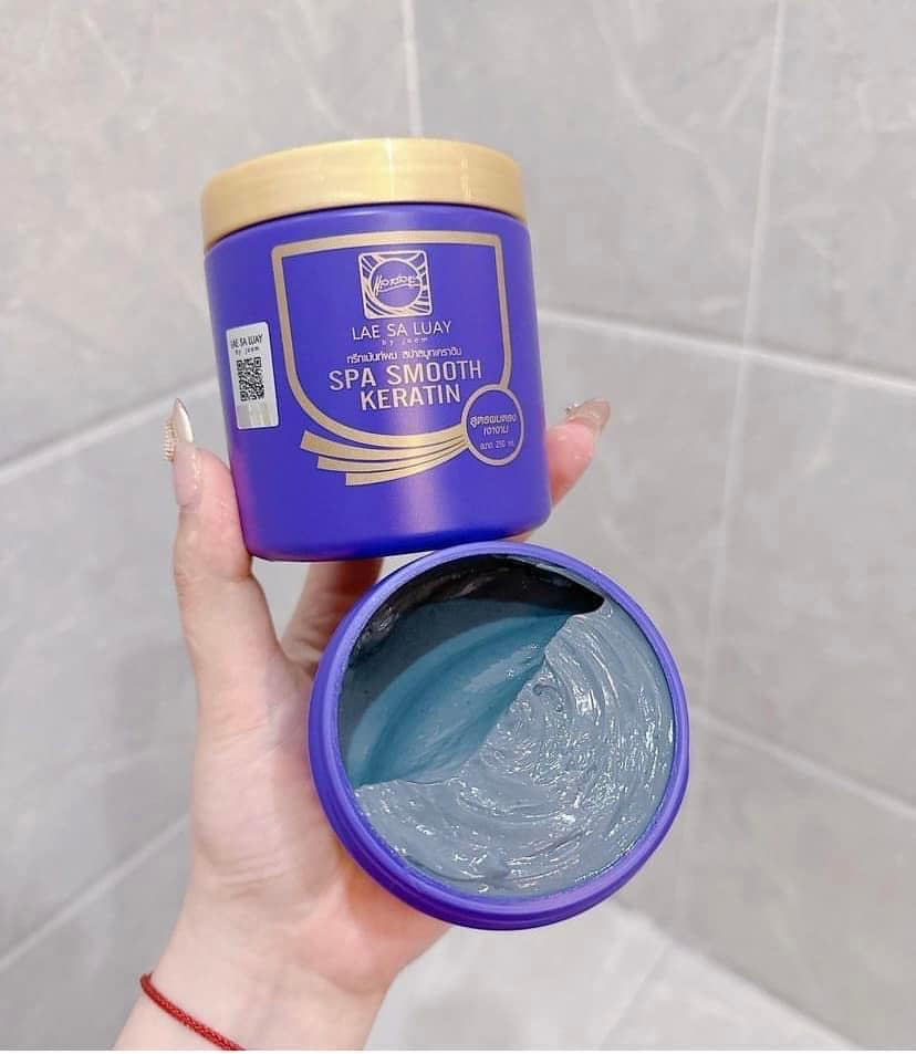 Ủ tóc lụa keratin lae sa luay