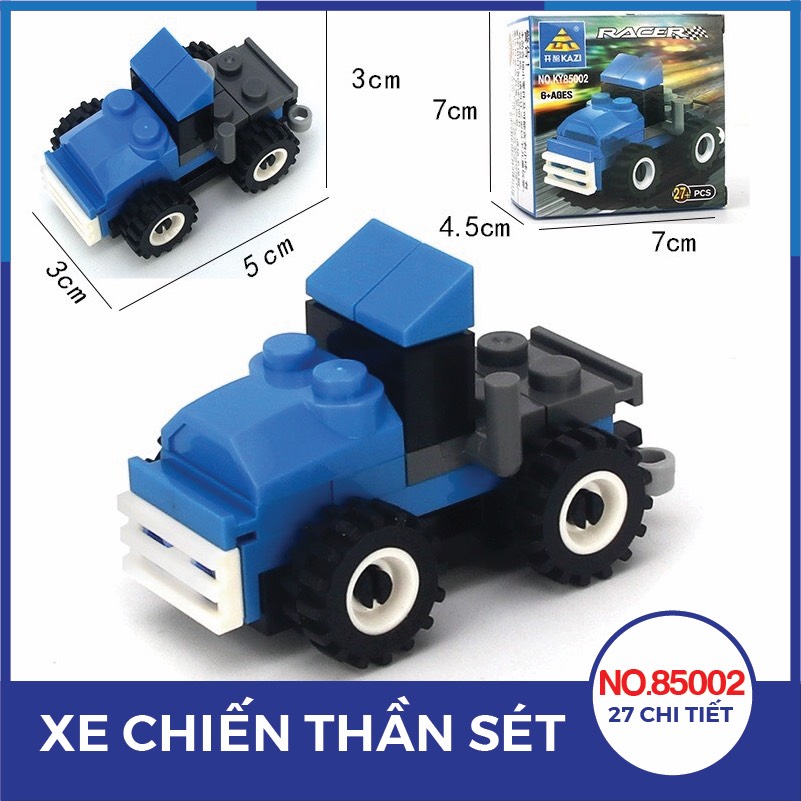 Đồ Chơi Trẻ Em Xếp Hình Lắp Ráp Các Loại Xe Ô Tô Từ 27 Đến 32 Chi Tiết Nhựa Abs Cao Cấp Cho Bé Từ 4 Tuổi Trở Lên Phát Triển Trí Tuệ Và Sáng Tạo 14