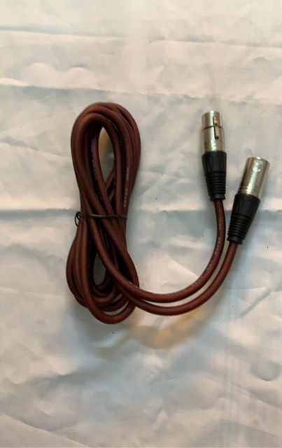 Dây mic XLR dài 3m hàng loại tốt