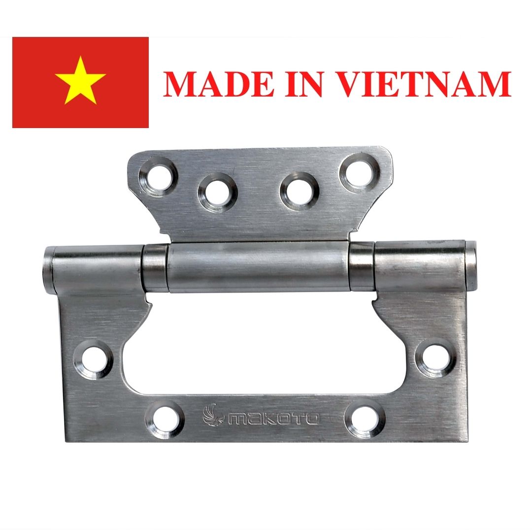 Bản lề inox âm dương 100x71x18mm - 1 hộp 2 chiếc