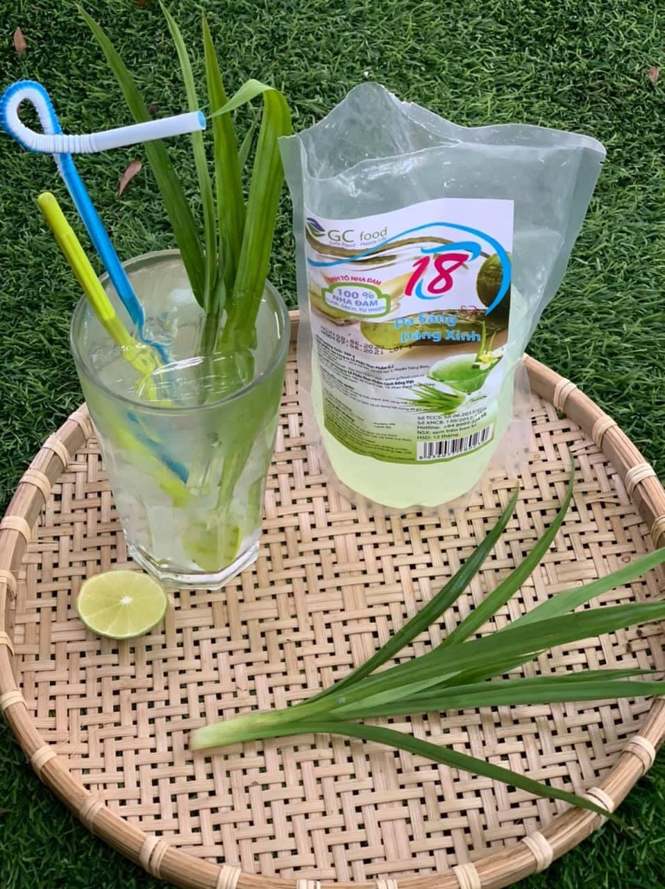 Thạch dừa, nha đam thanh mát cơ thể túi 500gram