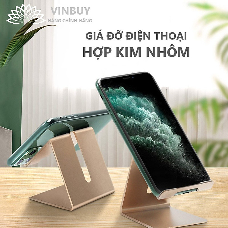 Giá Đỡ Điện Thoại, Máy Tính Bảng Kim Loại Cao Cấp Chính Hãng VinBuy - Giá đỡ cao cấp hiện đại tiện dụng