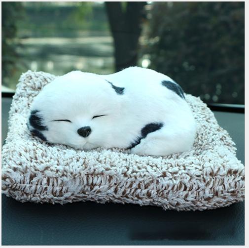 Chó bông than hoạt tính nano để oto, để bàn làm việc, trang trí phòng khách