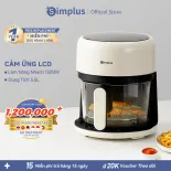 Simplus Nồi chiên không dầu  Mẫu mới  Gia dụng   Cửa sổ trong suốt toàn cảnh   Dung tích 3.5L   Bản cảm ứng   Đa chức năng   Nồi chiên bằng điện thông minh- Bảo hành 1 năm 1 đổi 1