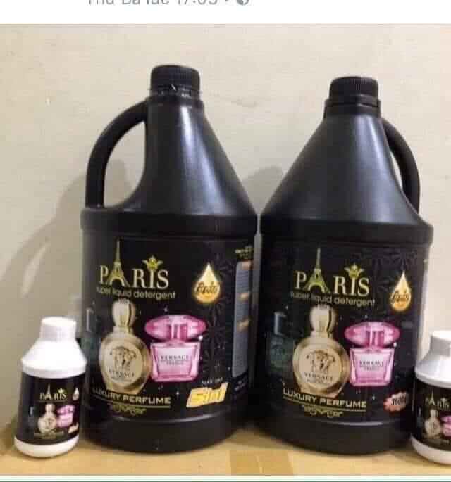 COMBO 2 CAN NƯỚC GIẶT CAO CẤP PARIS (1 CAN 3 LITS6 SALE GIÁ SẬP SÀN)