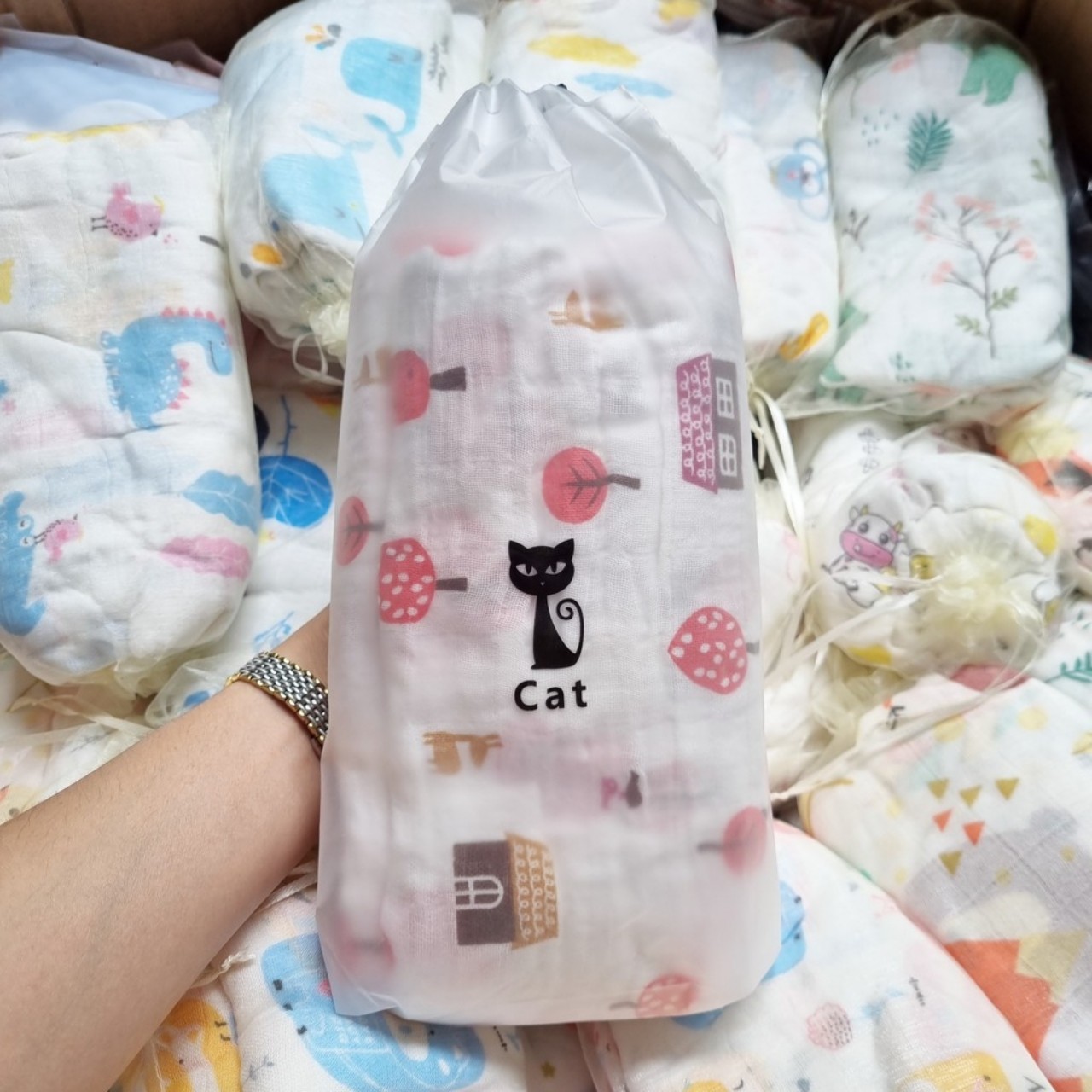 Khăn tắm xô đa năng size 1m2 x1m1 LOẠI 2 LỚP (SỢI BÔNG) {Khăn tắm cho bé} {Khăn tắm cao cấp}
