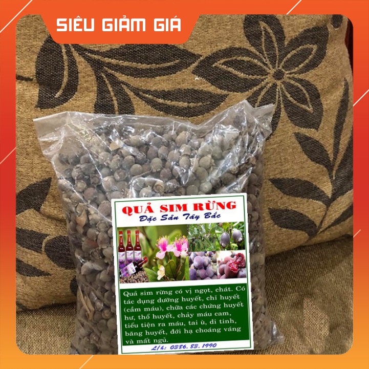 Quả sim rừng khô Tây Bắc 500g chuẩn rừng loại 1