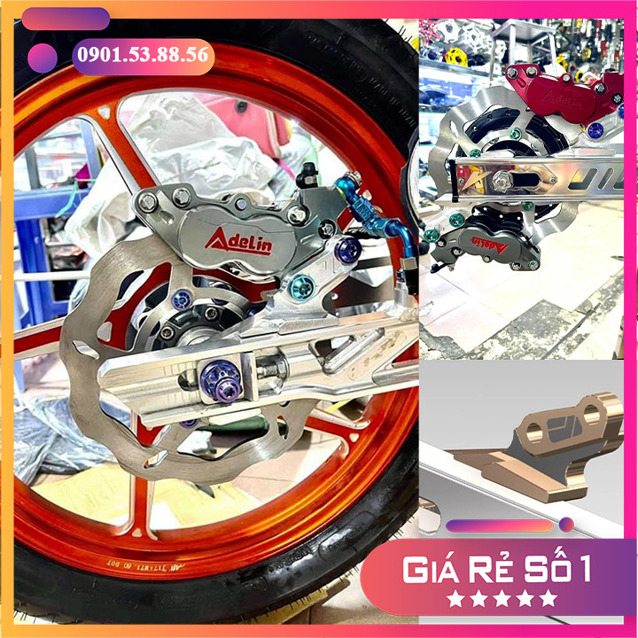 Pas sau ngược, xuôi heo dầu adelin cho xe ex135,150 , raider/satria, winner, sonic
