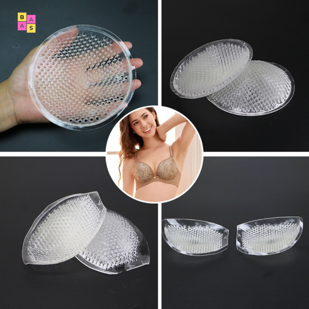 Miếng độn ngực silicon siêu nâng ngực, miếng độn silicon tổ ong thoáng mát BAS071