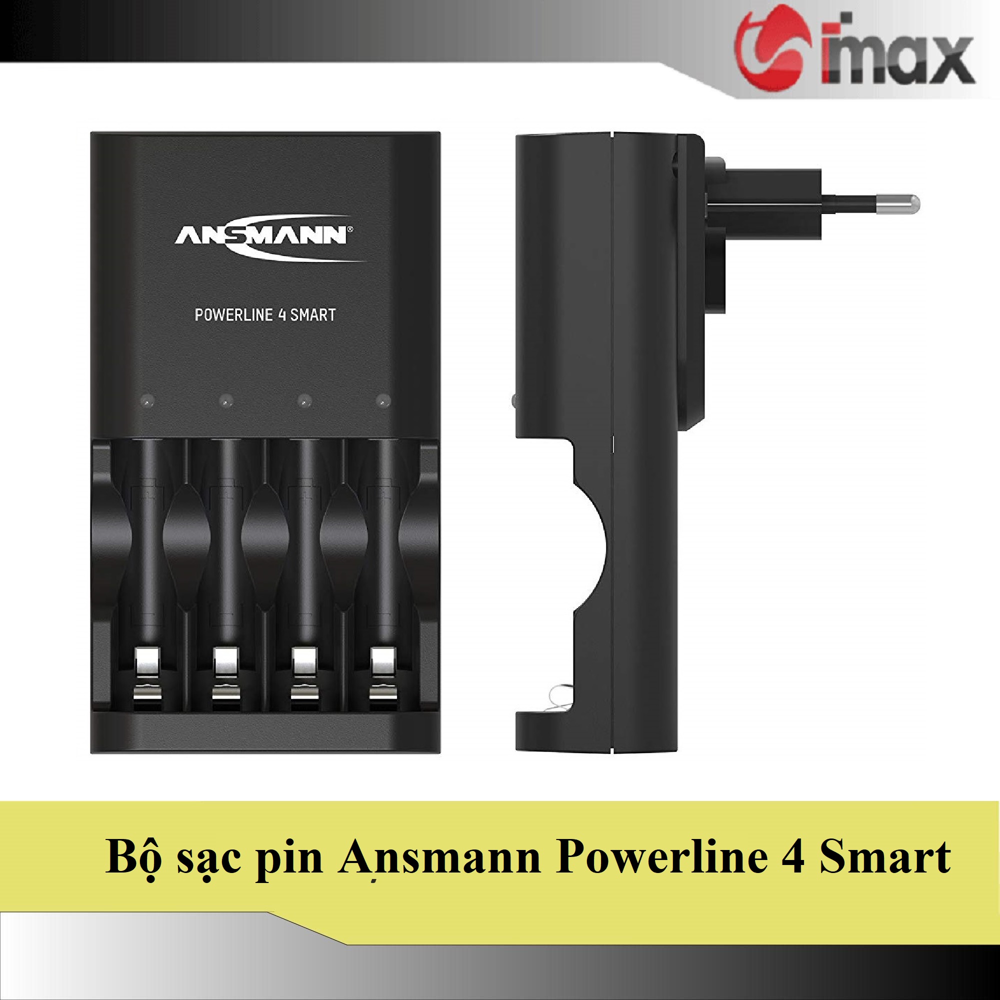 Bộ sạc pin Ansmann Powerline 4 Smart
