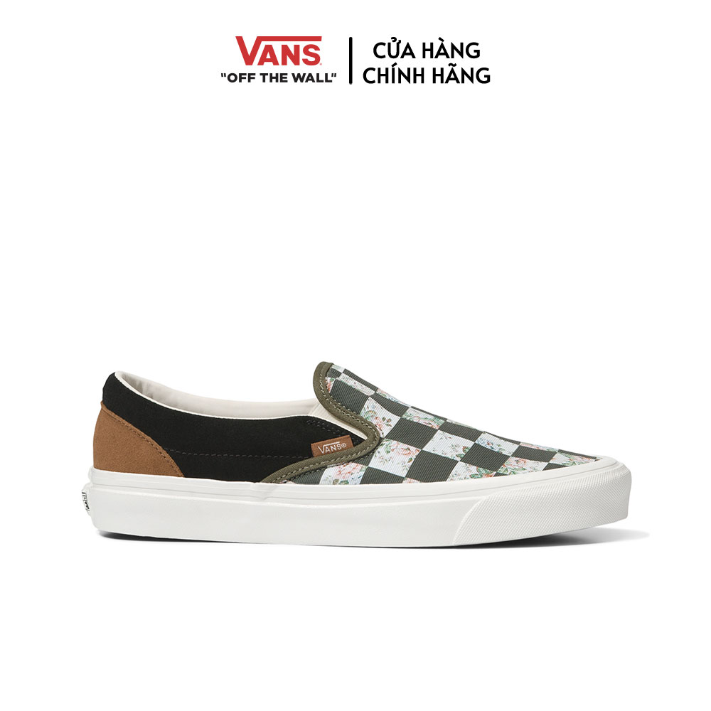 Giày vans ua classic slip-on 98 dx bricolage check vn0a7q58j4e