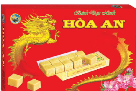 Bánh đậu xanh hòa an 350g