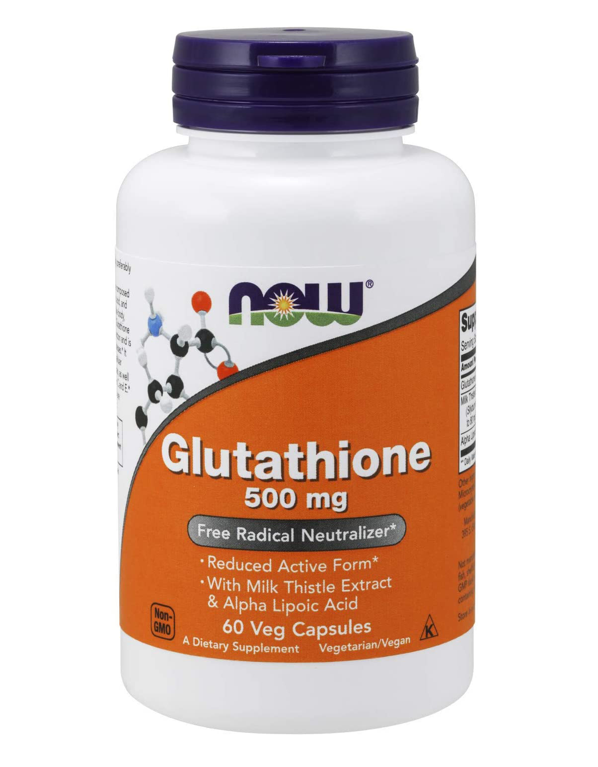 [HCM]Viên trắng da Now Now Glutathione 500mg 60v L-Glutathione White Glutathione Reduced Jarrow S-Acetyl 60v 120v