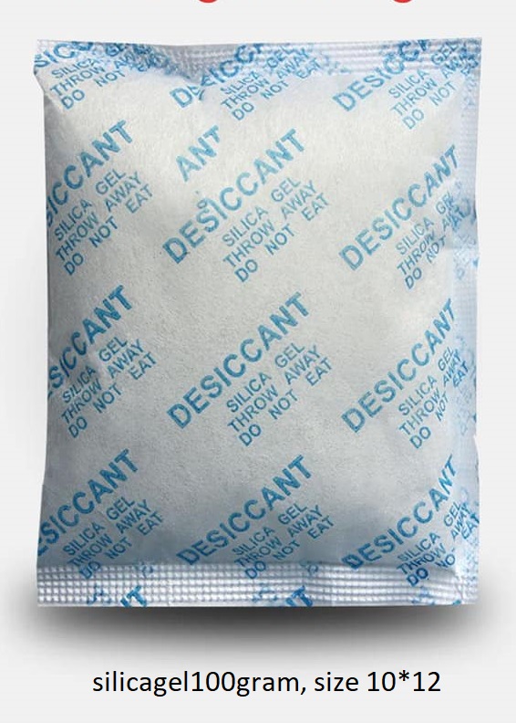 Gói hút ẩm đóng gói 100 Gram Silica Gel - Hạt chống ẩm mốc khử mùi