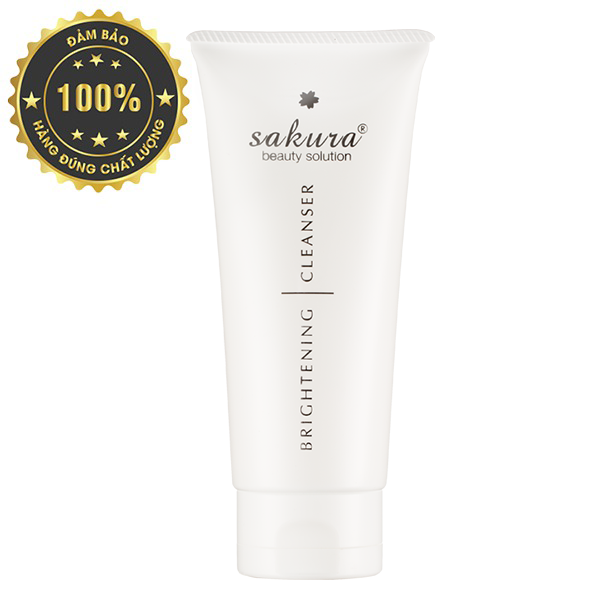 Sữa rửa mặt trắng da Sakura Whitening Facial Cleanser