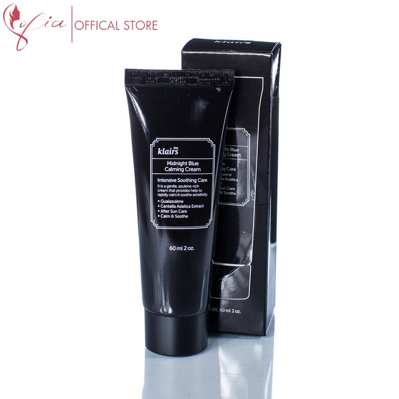 Kem dưỡng phục hồi da Klairs Midnight Blue Calming Cream 60ML