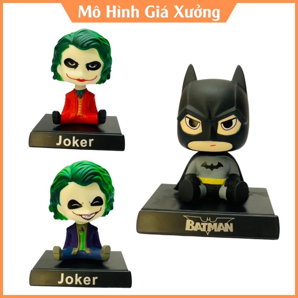 Mô Hình Joker , Batman Lắc Đầu chibi siêu dễ thương ngỗ nghĩnh Quà tặng , bầy bàn , bầy taplo , kê điện thoại