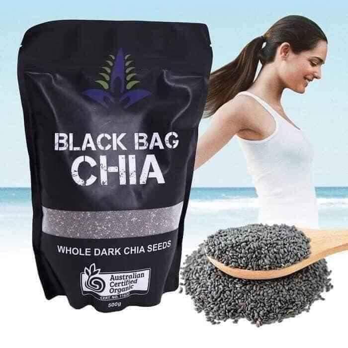 Hạt chia úc black bag 500g
