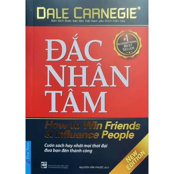 Sách - đắc nhân tâm - bìa mềm