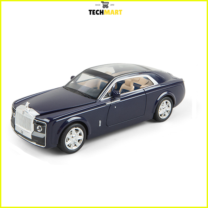 Xe mô hình siêu xe Rolls Royce Sweptail tỉ lệ 1/24 XLG màu Đen/tím than