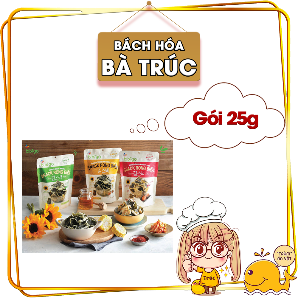 SNACK RONG BIỂN BIBIGO 25G