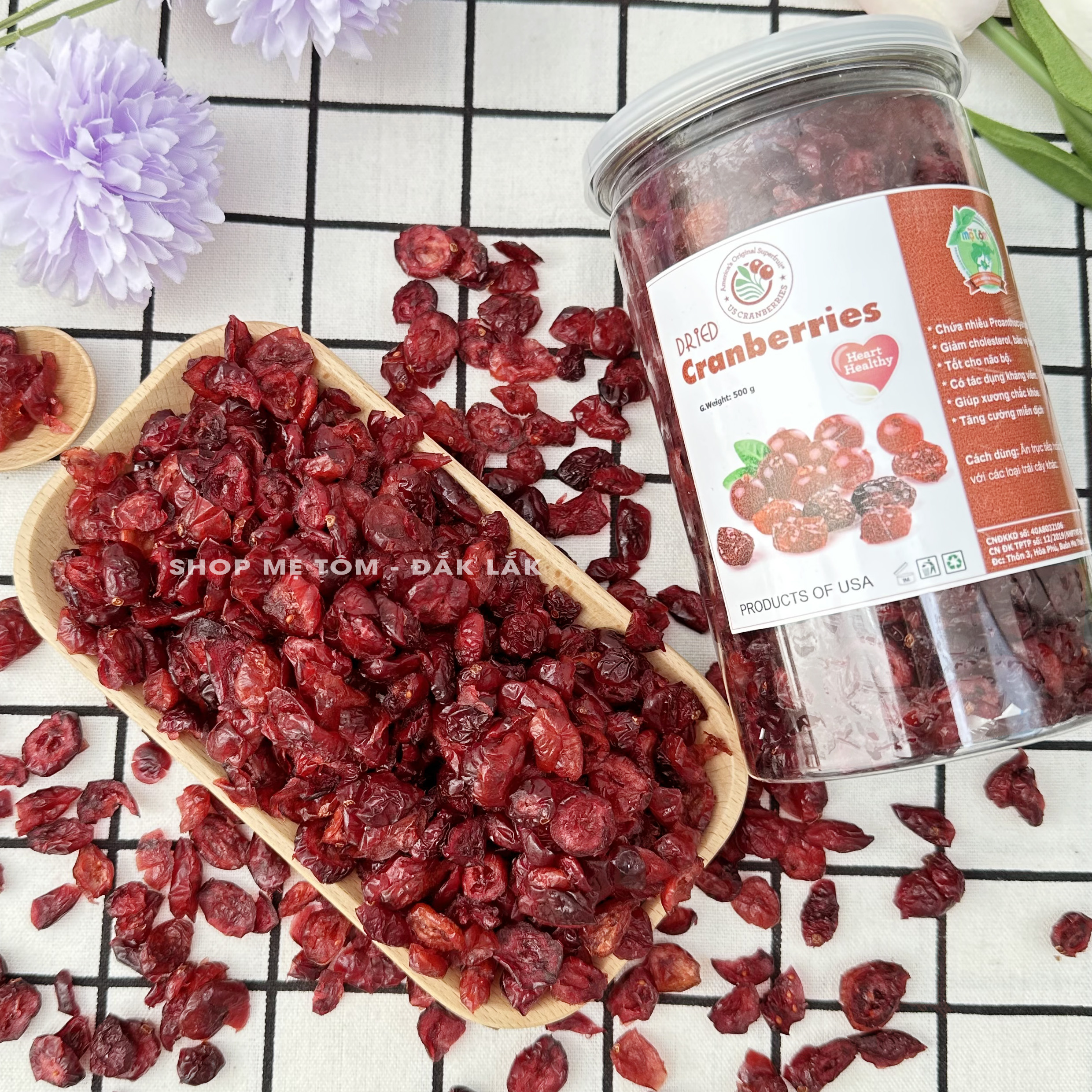 QUẢ NAM VIỆT QUẤT SẤY DẺO NGUYÊN VỊ - LƯU Ý VIỆT QUẤT ƯỚT - CHUA NGỌT TỰ NHIÊN NHẬP KHẨU MỸ (ĂN KÈM GRANOLA, HẠT MIX, HẠT ĐIỀU, MACCA, HẠNH NHÂN)