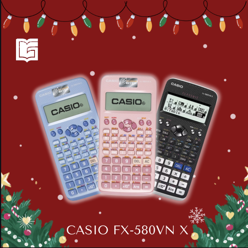 Máy tính khoa học casio fx-580vn x
