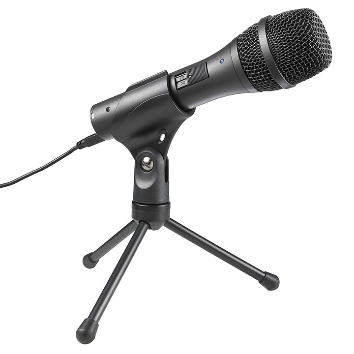 Audio Technica AT2005USB - Mic Thu Âm USB Tích Hợp Cổng XLR Dùng Cho Sound Card, Mixer