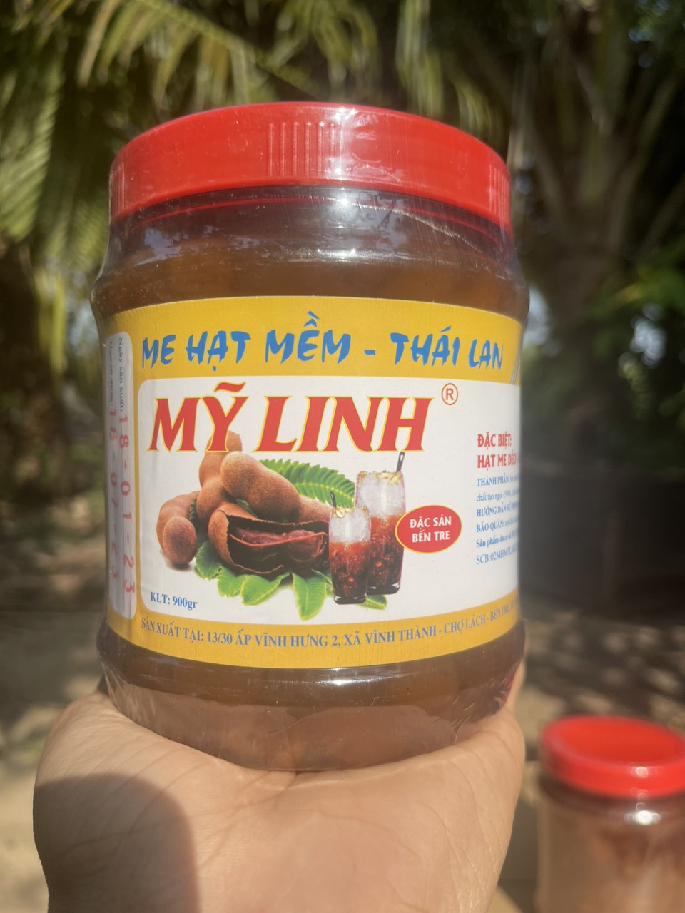đá me hạt dẻo 900g