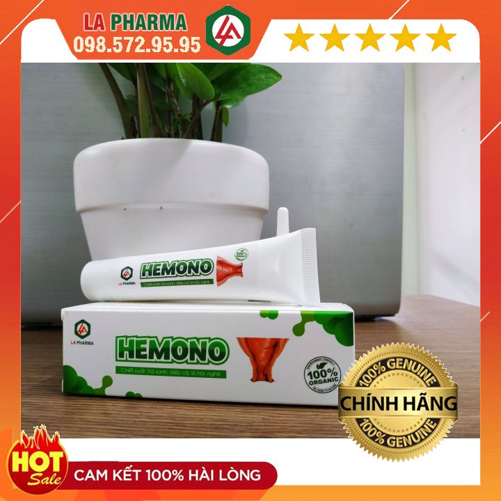 Hemono Gel- Gel bôi teo trĩ hiệu quả Hemono