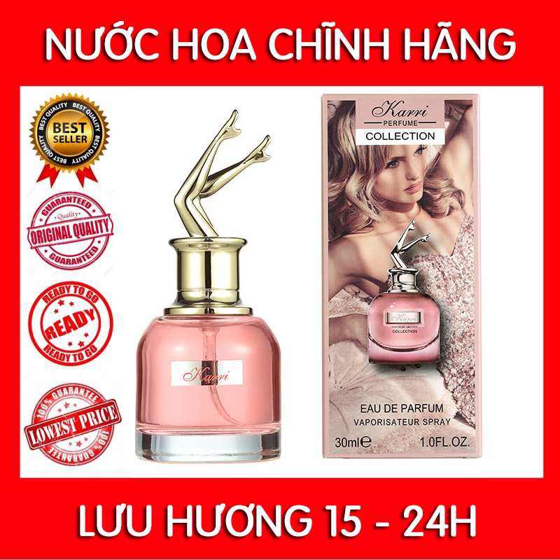 Nước hoa nữ/nước hoa nữ thơm lâu/dành cho học sinh/dịu nhẹ/cao cấp thơm lâu 24h Karri 30ml