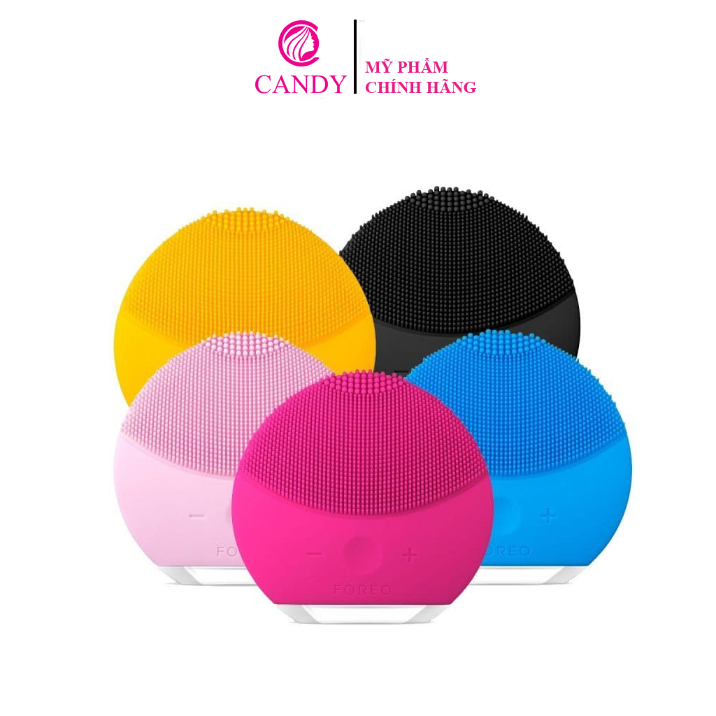 [Hoàn Tiền 8%]Máy rửa mặt massage mặt Forever Lina mini gai Silicon giúp làm sạch da mặt hiệu quả