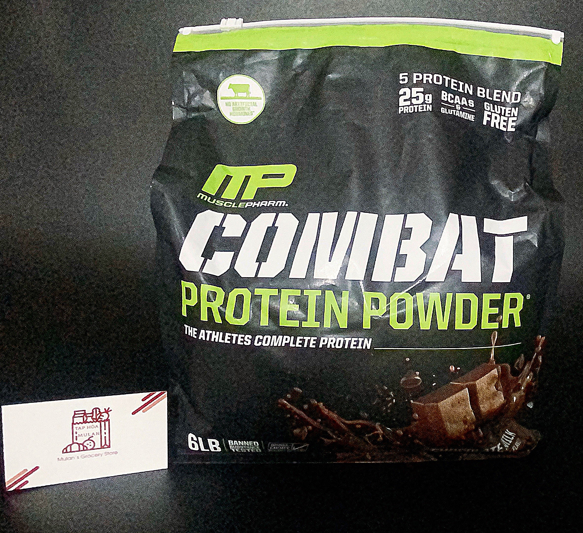 MusclePharm Combat Protein Powder Chocolate Milk Sữa tăng cơ