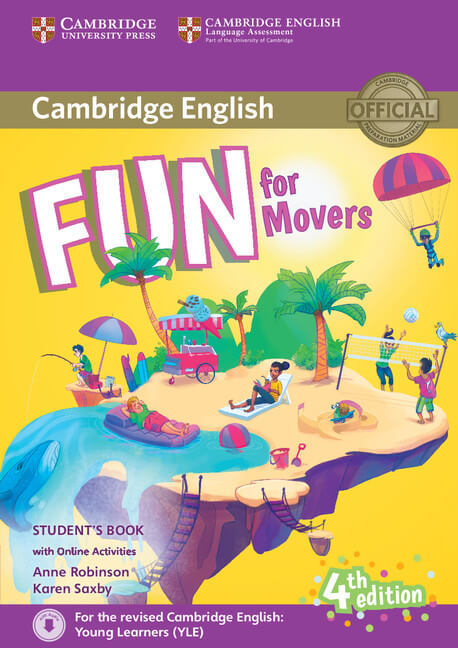 Sách luyện thi Fun for Movers/ chuẩn Cambridge