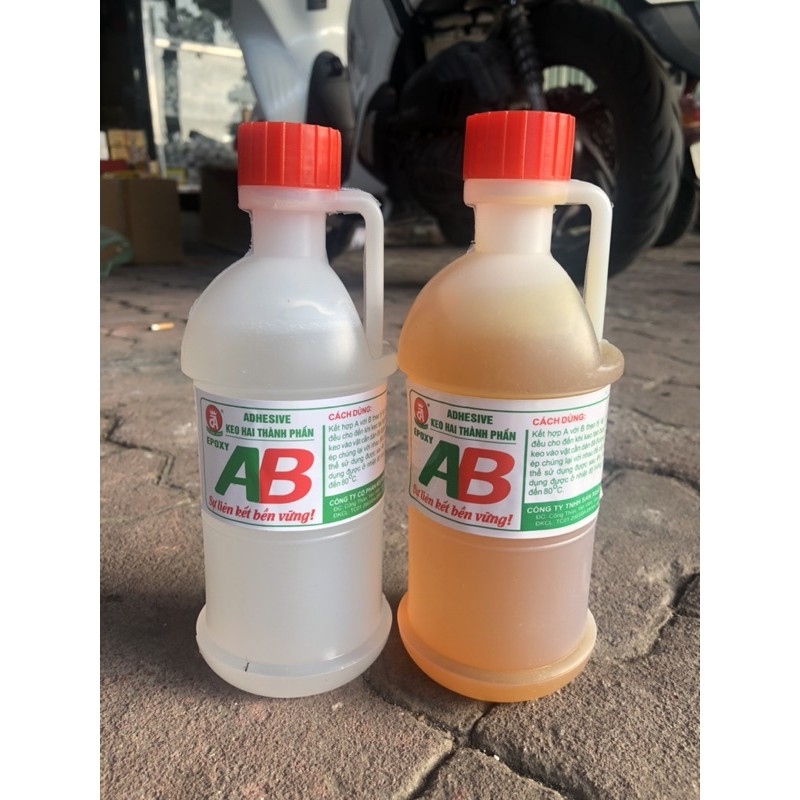 Keo ab 2 thành phần gắn gỗ cặp 700g