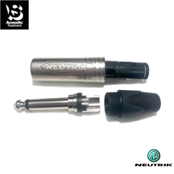 [HCM]Jack Neutrik NP2X connector 6 ly(1/4") mono chính hãngmade in Liechtenstein.