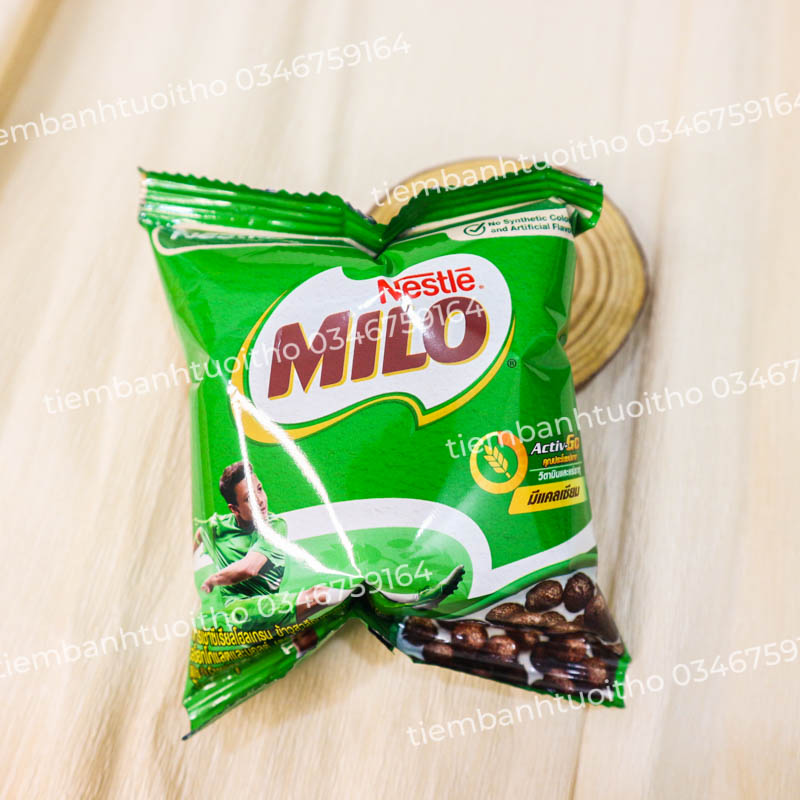 Gói bim bim snack milo ngũ cốc cacao 15g