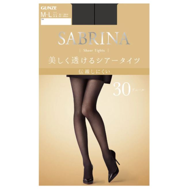 Quần tất nhật sabrina 30d sheer tights chính hãng gunze