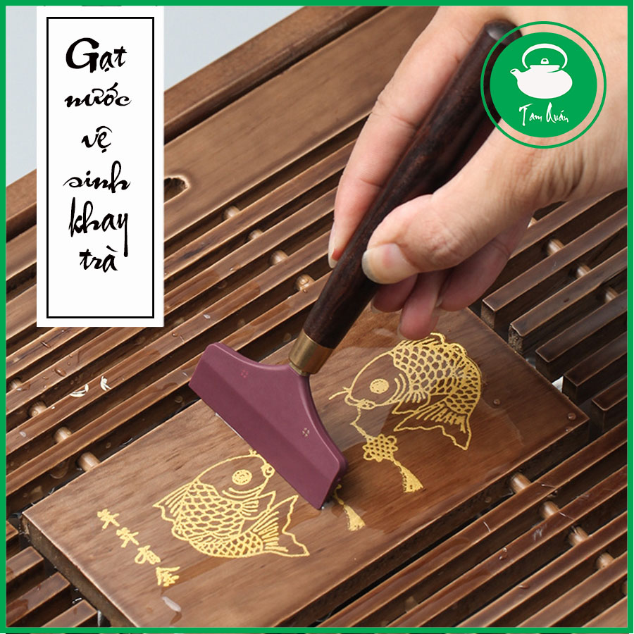 Dụng cụ gạt nước bàn trà , khay trà