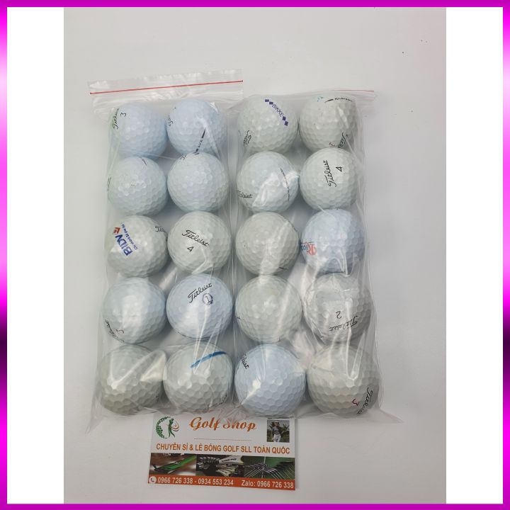 ComBo 10 Quả Bóng Golf - Bóng Chính hãng.