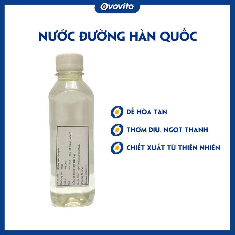 Nước Đường Hàn Quốc CJ Cao Cấp Nhập Khẩu Giá Tốt - Chai 450gr Tiện Lợi Pha Chế