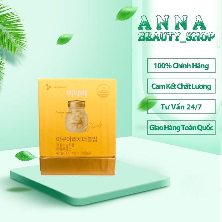 Viên uống cấp nước colagen cj innerb aqua rich 70v của hàn quốc