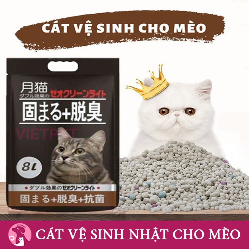 Cát vệ sinh cho mèo - cát nhật