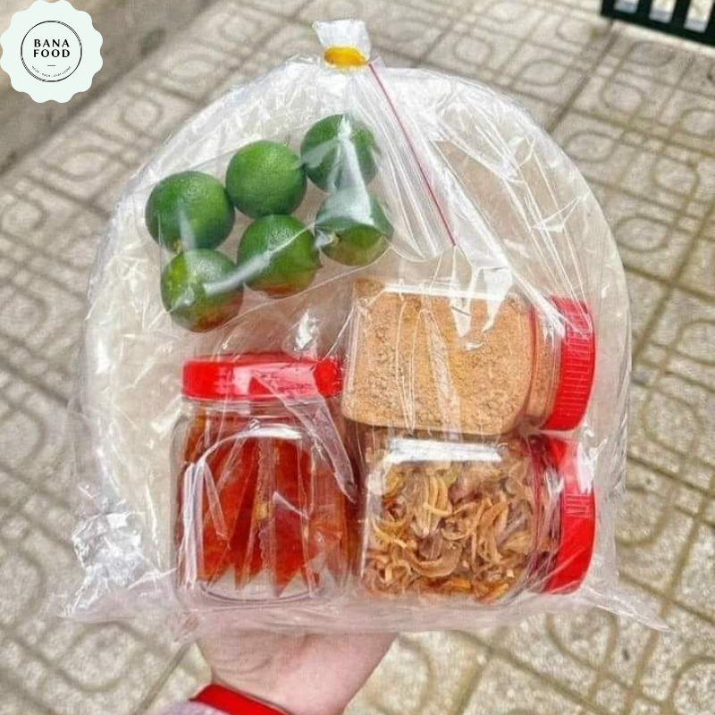 500g bánh tráng tròn phơi sương kèm 3 hũ gia vị