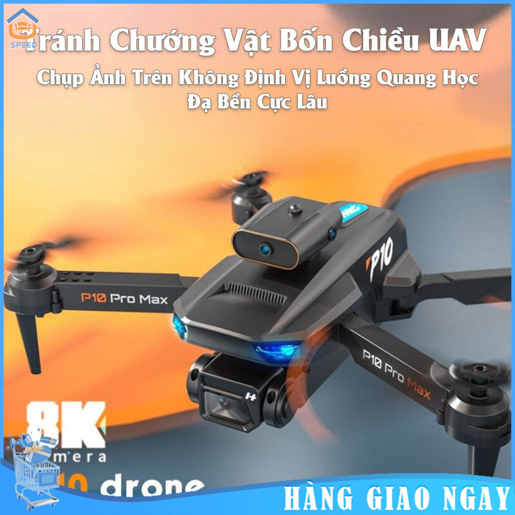 SPMáy bay không người lái mini Flycam P10 Pro Max - Drone camera 4k