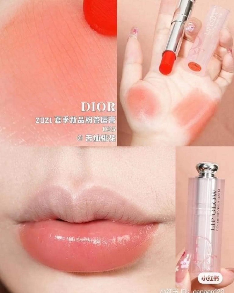 Son Dưỡng Dior Addict Lip Glow Màu 025 Seoul Scarlet  Mới Nhất   Thế  Giới Son Môi