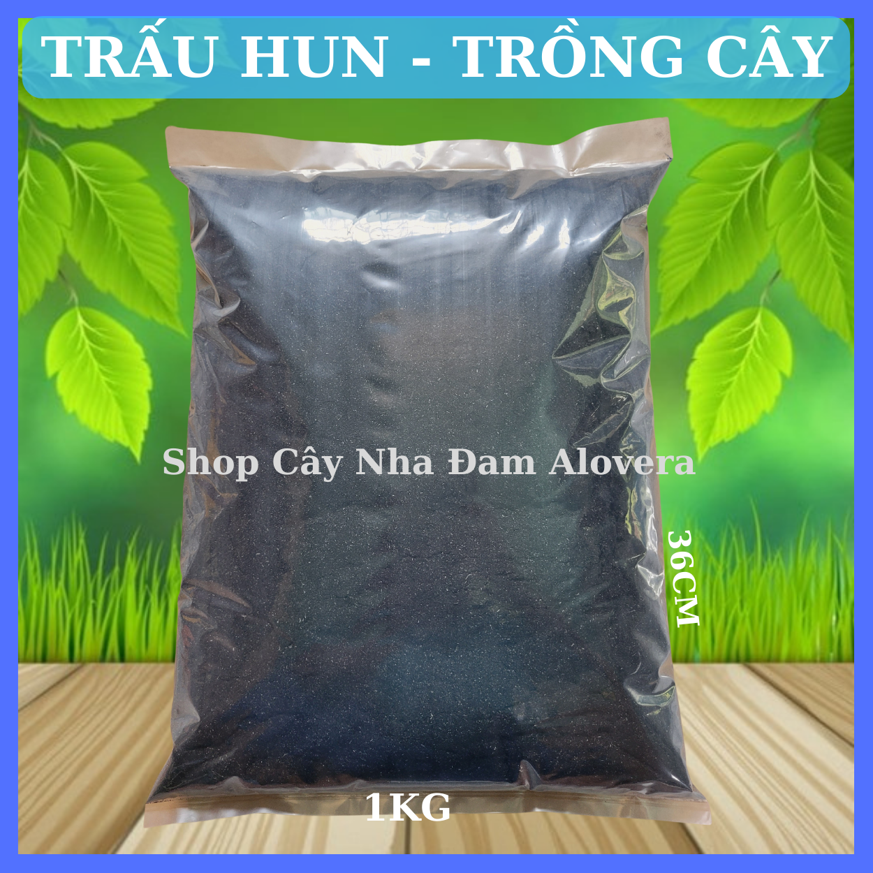 Trấu Hun Trồng Cây