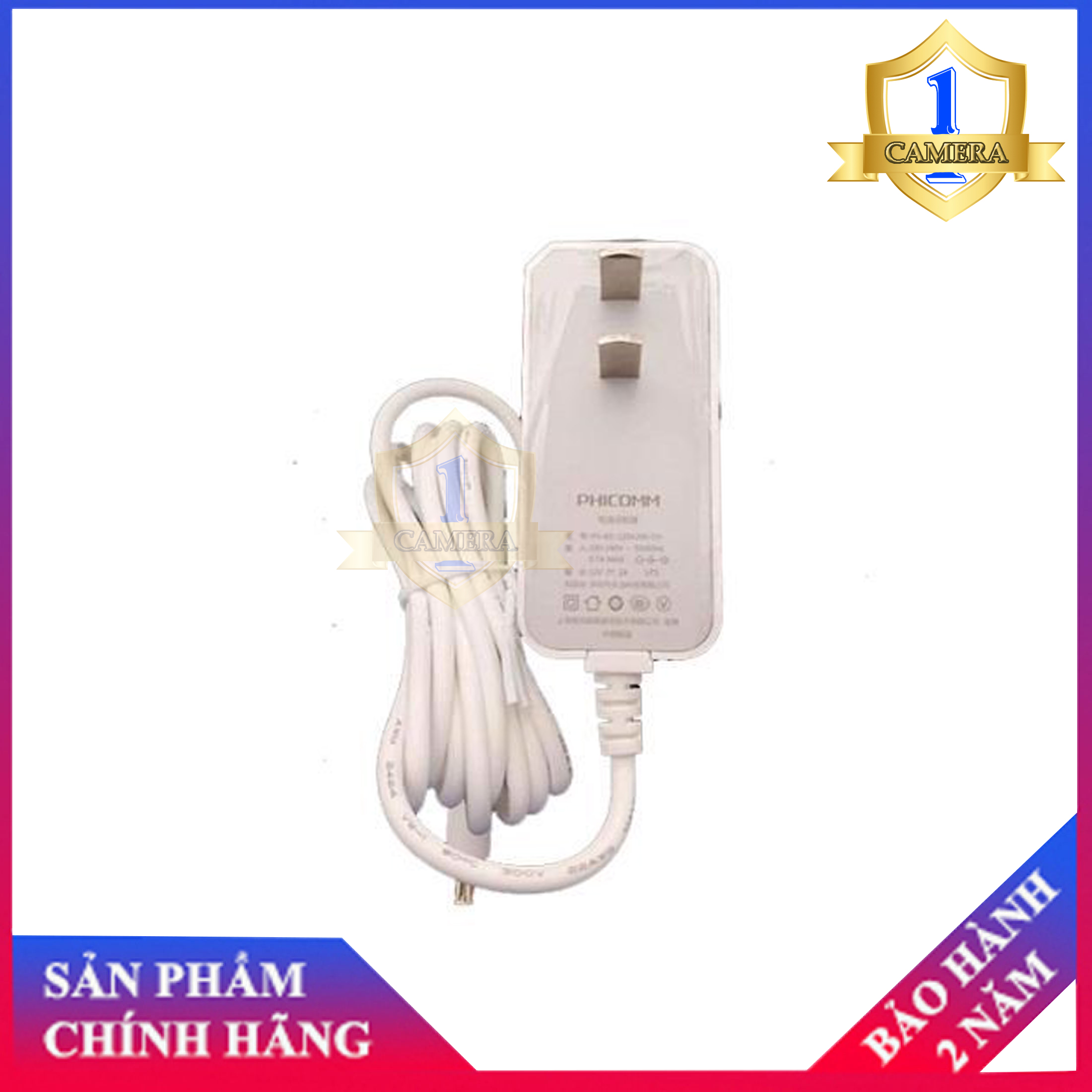 [HCM]Nguồn camera PHICOMM 12v 2A bảo hành 1 năm